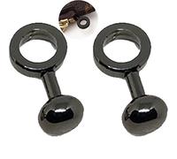 Vepoty Zipper Gap Buckle 2pcs Metall Geldbörse Tasche Kettenriemen Clip Handtasche Kettenriemen Verbindungsschnalle für die Taschenherstellung
