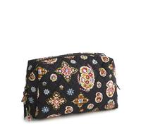 Vera Bradley Damen Premium Baumwolle Medium Kosmetiktasche, North Star Sky, Einheitsgröße