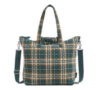 Vera Bradley Damen Slouchy Einkaufstasche aus Baumwolle Handtasche