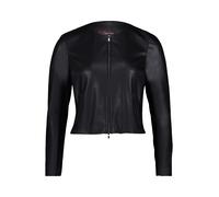 Vera Mont Damen Blazer-Jacke mit Reißverschluss Schwarz Gr. 40