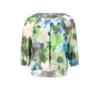 Vera Mont - Chiffonbluse green/beige - Gr. - 42