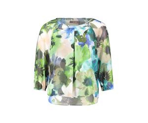 Vera Mont - Chiffonbluse green/beige - Gr. - 44