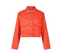 Vera Mont - Cropped Kastenjacke mit Pattentaschen - Größe 42 - rot