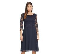 Vera Mont Damen Cocktailkleid aus Spitze navy, Größe 36, 3781817 Navy 36