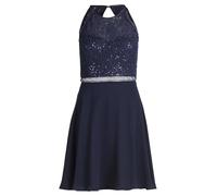 Vera Mont Damen 0181/4825 Kleid, Blau, 44 EU