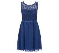 Vera Mont Damen 2546/4500 Kleid, Festival Blue, 40 EU