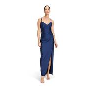Vera Mont Damen 2553/4091 Kleid, Blau, 38 EU