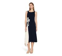 Vera Mont Damen 5150/4514 Cocktailkleid, Patch Dark Blue/Cream, 46