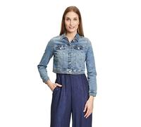 Vera Mont Damen 8663/4093 Jeansjacke, Dark Denim Blue, 48