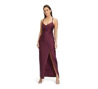 Vera Mont Damen Abendkleid figurbetont 36, Shiny Bordeaux