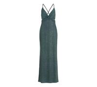 Vera Mont Damen Abendkleid mit Cut-Outs 38, Dark Green/Grey