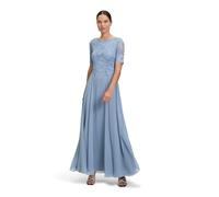 Vera Mont Damen Abendkleid mit Spitze Light Steel Blue,38