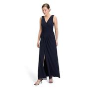 Vera Mont Damen Abendkleid mit V-Ausschnitt 40, Night Sky