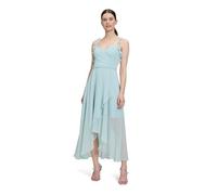 Vera Mont Damen Abendkleid mit Volant 42, Summer Mint