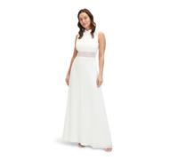 Vera Mont Damen Abendkleid rückenfrei Ivory White,38