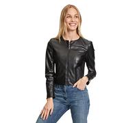 Vera Mont Damen Blazer-Jacke mit Reißverschluss Schwarz,36