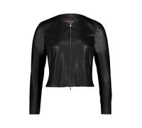 Vera Mont Damen Blazer-Jacke mit Reißverschluss Schwarz Gr. 40