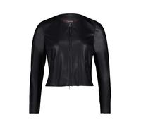Vera Mont Damen Blazer-Jacke mit Reißverschluss Schwarz Gr. 40
