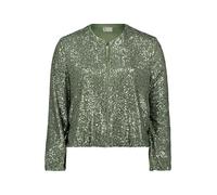 Vera Mont Damen Blouson mit Pailletten 36, Autumn Green
