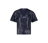 Vera Mont Damen Blusenshirt Kurzarm 36, Night Sky