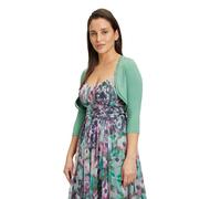 Vera Mont Damen Bolero-Jacke figurbetont 36, Light Green