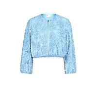 Bomberjacke VERA MONT "Damen mit Reißverschluss", Damen, Gr. 42, soft sky, Obermaterial: 100% Polyamid; Futter: 95% Polyester, 5% Elasthan, oversize, Rundhals, Jacken Bomberjacke (21425546-42) soft sk