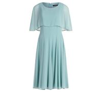 Vera Mont Damen Chiffonkleid Kurzarm 44, Strong Mint