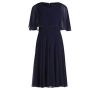 Vera Mont Damen Chiffonkleid Kurzarm Night Sky,44