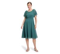 Vera Mont Damen 0335/4825 Kleid, Dark Emerald, 44