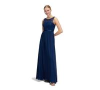 Vera Mont Damen Cocktailkleid mit Spitze 40, Festival Blue