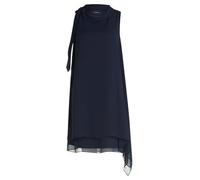 Vera Mont Cocktailkleid Damen ärmellos Chiffon Marine amerikanischer Ausschnitt Gr. 46