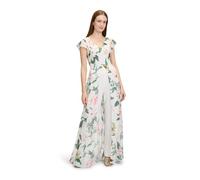 Vera Mont Damen Jumpsuit kurzarm 38, Cream/Rosé