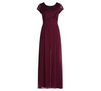 Vera Mont Damen Jumpsuit Kurzarm Deep Wine,46