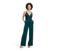 Vera Mont Damen Jumpsuit mit Spitze 42, Mystic Emerald