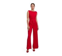 Vera Mont Damen Jumpsuit mit weitem Bein 42, Red Rose