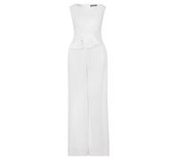 Vera Mont Jumpsuit mit weitem Bein, weiß, 34 Rohweiß