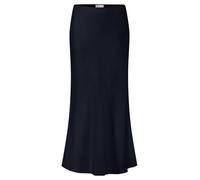 Maxirock VERA MONT "Vera Mont Satinrock wadenlang", Damen, Gr. 44, blau (night sky), Satin, Obermaterial: 100% Polyester., elegant, gerade lang, Röcke, Material (54352301-44) night sky