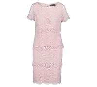 Vera Mont Damen Spitzenkleid Kurzarm Foggy Rose,52