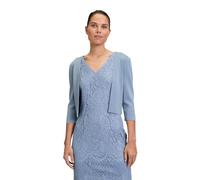 Vera Mont Damen Strickbolero Langarm XL, Light Steel Blue