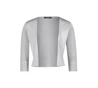Vera Mont Damen Strickbolero ohne Verschluss Grau/Silber,XXL
