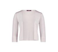 Vera Mont Strickjacke ohne Verschluss Damen XL Beige mit Glitzer 80% Viskose/20% Polyester