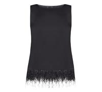 T-Shirt VERA MONT "Damen mit U-Boot-Ausschnitt", Damen, Gr. 38, schwarz, Obermaterial: 100% Polyester; Futter: 100% Polyester, figurumspielend normal, U-Boot-Ausschnitt, Shirts T-Shirt (51419626-38) s