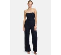 Overall VERA MONT "Vera Mont Jumpsuit mit Spitze", Damen, Gr. 38, Normalgrößen, blau (night sky), Obermaterial: 70% Polyamid, 30% Baumwolle. Besatz: 100% Polyester. Futter: 100% Polyester., festlich,