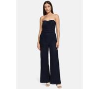 Overall VERA MONT "Vera Mont Jumpsuit mit Spitze", Damen, Gr. 42, Normalgrößen, blau (night sky), Obermaterial: 70% Polyamid, 30% Baumwolle. Besatz: 100% Polyester. Futter: 100% Polyester., festlich,