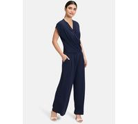 ROBE LÉGÈRE Jumpsuit in Wickel-Optik in Marine, Größe 46