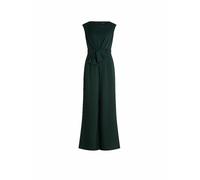 Overall VERA MONT "Damen mit weitem Bein", Damen, Gr. 42, Normalgrößen, grün (mystic grün), Crêpe, Obermaterial: 95% Polyester, 5% Elasthan; Futter: 100% Polyester, ausgestellt, U-Boot-Ausschnitt, Ove