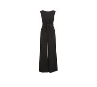 Vera Mont Damen Jumpsuit mit weitem Bein Schwarz,36