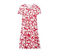 Vera Mont - Kleid mit Blumenmuster - Größe 46 - rot