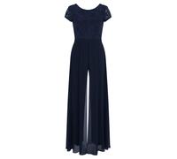 Vera Mont Damen Jumpsuit Kurzarm Night Sky,44