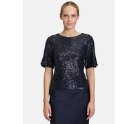 Vera Mont Pailletten-Bluse Damen marine, 44